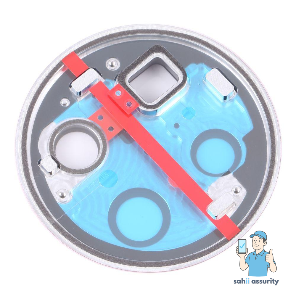 Camera Lens Glass with Frame for Vivo X90 Pro Plus White thumbnail